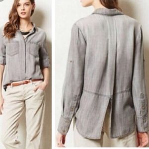 Anthropologie Cloth & Stone Button Shirt,  Size S